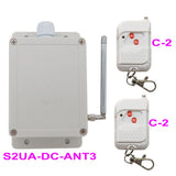 Wireless RF Remote Control 10A Relay Switch Kit DC 2 Way
