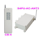 AC Wireless Remote Control Receiver Kit 4 CH 30A Relay Output 1km