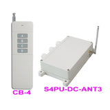 DC 4 CH 30A Relay Output Wireless Receiver and RF Remote Control 1km