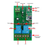 Long Range 5km DC Wireless RF Switch Receiver 2 Way 30A Relay Output (Model: 0020101)