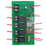 Long Range 5km 4 Way DC Wireless Remote Control Receiver Kit (Model: 0020224)