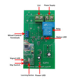 High Power Wireless Remote Control Switch Kit 1 Way DC Input Output (Model: 0020114)