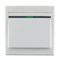 1 Button 86 Type Wall Mounted 12V Wireless RF Remote Control Transmitter (Model: 0021080)
