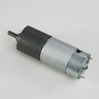 37mm 12V Heavy Duty High Torque DC Electric Geared Motor Optional Speed (Model: 0041001)