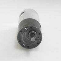 37mm 12V Heavy Duty High Torque DC Electric Geared Motor Optional Speed (Model: 0041001)