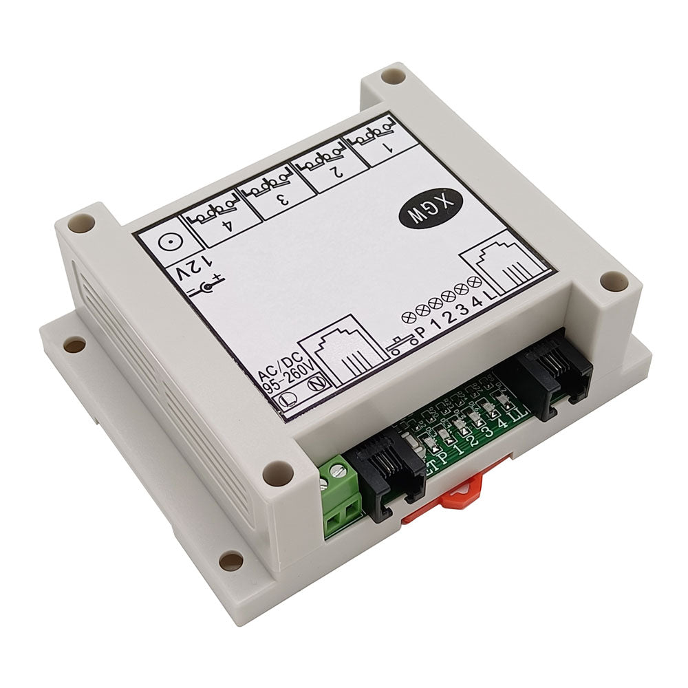 DC 12V AC 95~260V Telephone Controller 4 CH 10A Relay Output – Remote ...