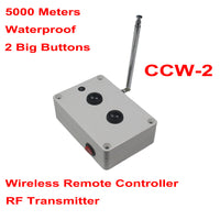 Long Distance 5km 2 Channel DC 10A Remote Control Switch Kit (Model: 0020687)