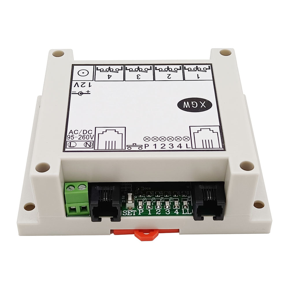 4 Channels DC12V AC 95V-260V Telephone Remote Control Module – Remote ...