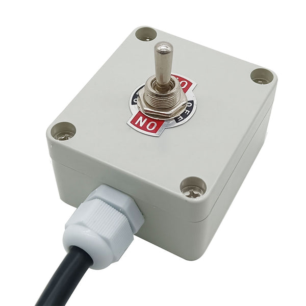 3 Position ON-OFF-ON DC Motor Forward and Reverse Manual Transfer Switch (Model: 0043013)
