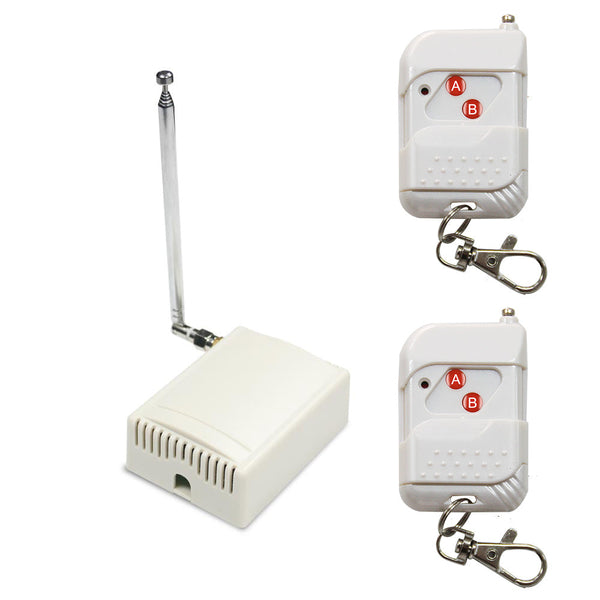2 Way DC 10A Wireless Remote Control Switch Kit with Memory Function (Model: 0020232)