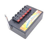 6 Channel Wireless RF Remote Control Fireworks Ignite Firing System (Model: 0020390)