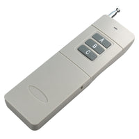 Wireless RF Remote Control 3 Buttons  Radio Transmitter Long Range 1000 Meters (Model: 0021025)