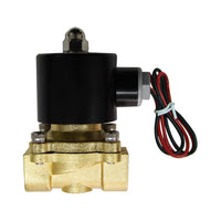 12V 24V 110V 220V 1/2" 2 Way Electric Brass Solenoid Valve (Model: 0022100)
