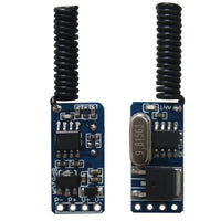 DC 4~12V Input Output Remote Control Kit with micro mini Wireless Receiver and RF transmitter (Model: 0020641)