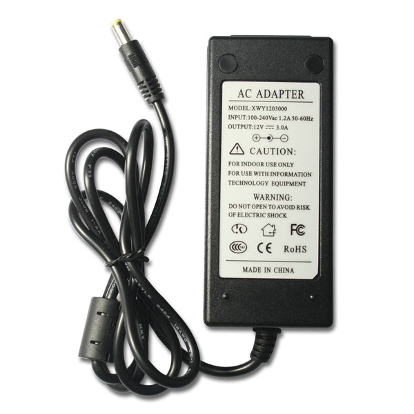 DC 12V 3A Universal Power Supply or Regulated Power Adapter – Remote  Control Switches Online Store