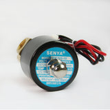 12V 24V 110V 220V 1/4" 2 Way Electric Brass Solenoid Valve (Model: 0022103)