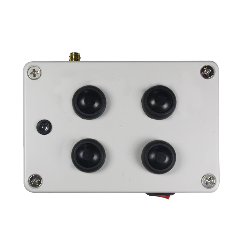 LORA 3 mi Waterproof Wireless Remote Control RF Transmitter 4 Buttons ...