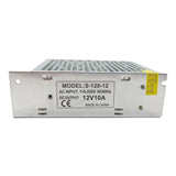 DC 12V 10A 120W Regulate Switching Power Supply AC 110V 220V Input (Model: 0010131)
