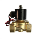 12V 24V 110V 220V 2" 2-Way Brass Electric Solenoid Valve (Model: 0022108)