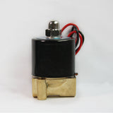 12V 24V 110V 220V 1/4" 2 Way Electric Brass Solenoid Valve (Model: 0022103)