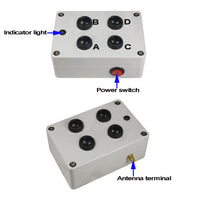 Long Range 1000 Meters 4 Button Waterproof Wireless RF Remote Control Transmitter (Model: 0021070)