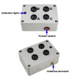 Long Range 1000 Meters 4 Button Waterproof Wireless RF Remote Control Transmitter (Model: 0021070)