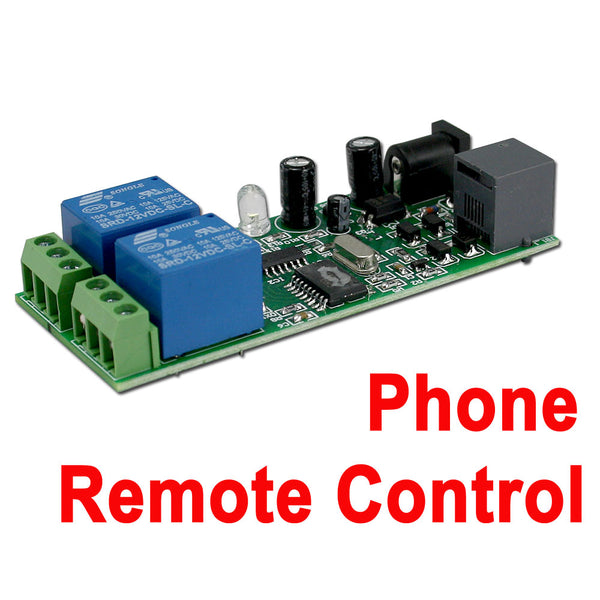 2 Channel DC 12V Telephone Remote Control Module (Model: 0040007)