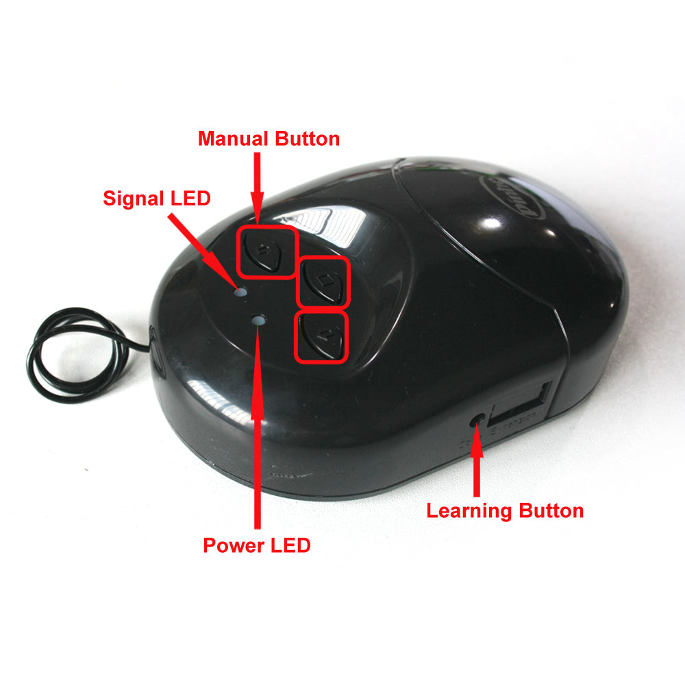 AC Wireless Remote Control Switch Kit for 220V Tubular Motor – Remote ...