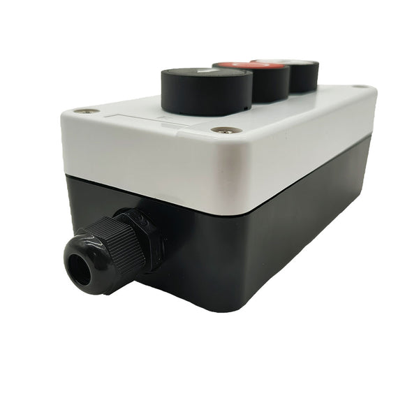 3 Position UP STOP DOWN Push Button Switch Control Box Waterproof ...