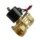 12V 24V 110V 220V 2" 2-Way Brass Electric Solenoid Valve (Model: 0022108)