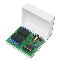 4-CH AC 10A Wireless Remote Control Switch Kit with Memory Function (Model: 0020282)