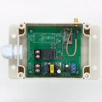 A RF Transmitter and 12 Wireless Receivers With 1-CH 120V 220V Input Output (Model: 0020459)