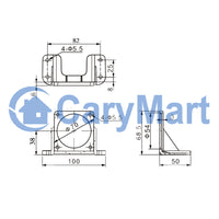 AC 220 Volt 14W High Torque Permanent Magnet Synchronous Motor (Model: 0042001)