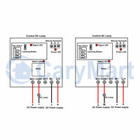 1 CH Long Range 5km DC Relay Output 10A Wireless Switch RF Receiver (Model: 0020684)