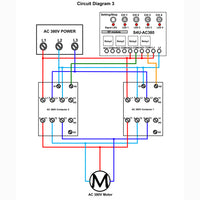 4 Channel 3 Phase Power 380V Wireless Remote Control Switch Kit (Model: 0020701)