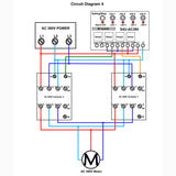 4 Channel 3 Phase Power 380V Wireless Remote Control Switch Kit (Model: 0020701)