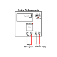 1 Channel 10A Wireless RF Switch With DC Power Supply Output (Model: 0020490)