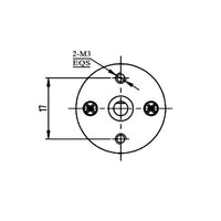 25mm 24V High Torque DC Electric Geared Motor Optional Speed (Model: 0041321)