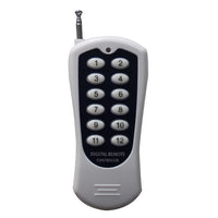 Remote Control Switch Kit with 12 Wireless Receivers And A RF Transmitter (Model: 0020364)