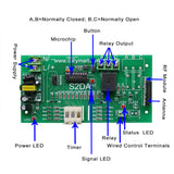 1 Channel 110V 220V 10A Adjustable Time Delay Remote Control Switch Kit (Model: 0020258)