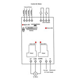1 Channel AC 120V 220 Volt 30A Wireless Motor Switch or RF Receiver (Model: 0020130)