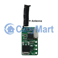 DC 6~36V Input Output Remote Control Kit with micro mini Wireless Receiver and RF transmitter (Model: 0020642)