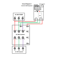 1 Channel 3 Phase 220V 380V Remote Control Switch or Wireless Receiver (Model: 0020068)