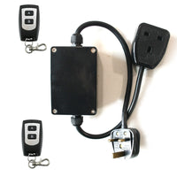 Remote Control UK Plug Socket With Wireless Switch and RF Transmitter