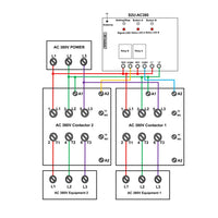2-CH 3 Phase Power 220V 380V Wireless Remote Control Switch Kit (Model: 0020696)