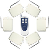 One RF Transmitter Wireless Control 6 AC 10A Radio Remote Switches (Model: 0020433)