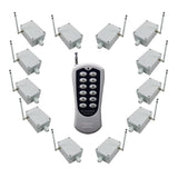 Remote Control Switch Kit with 12 Wireless Receivers And A RF Transmitter (Model: 0020364)