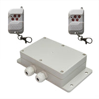 4 Channels AC Power Input Output Wireless Receiver and RF Transmitter