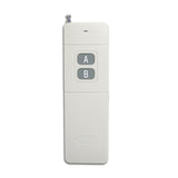 Long Range 5 Km Wireless Remote Control RF Transmitter with 2 Button (Model: 0021061)