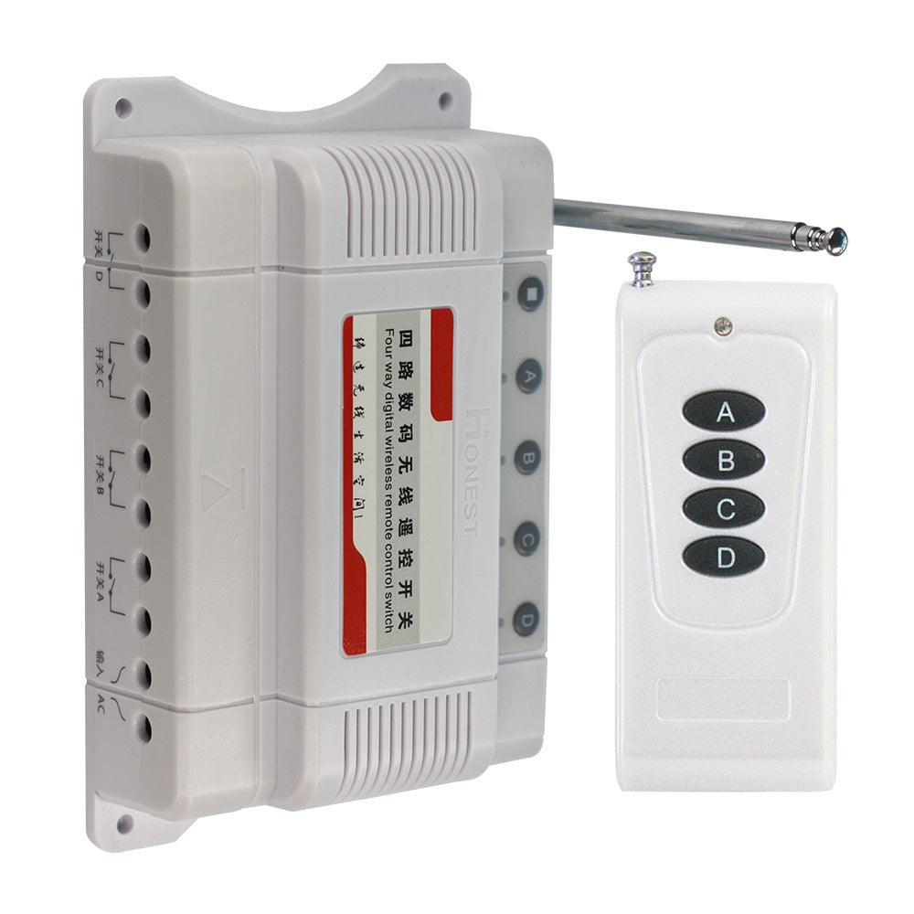 4 way remote control switch hotsell